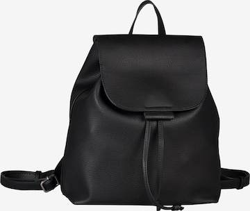 Sac à dos TOM TAILOR en noir : devant