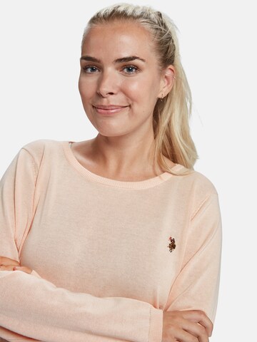 U.S. POLO ASSN. Sweater 'May' in Orange