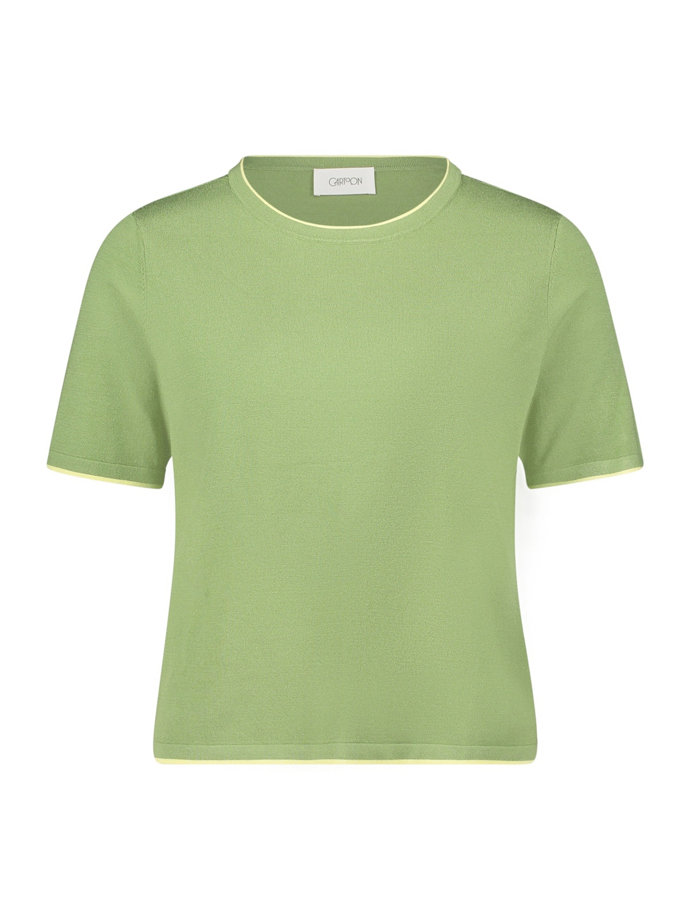 Pullover di Cartoon in verde: frontale