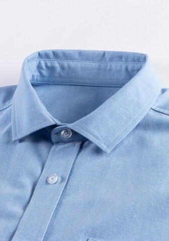 Coupe regular Chemise business H.I.S en bleu