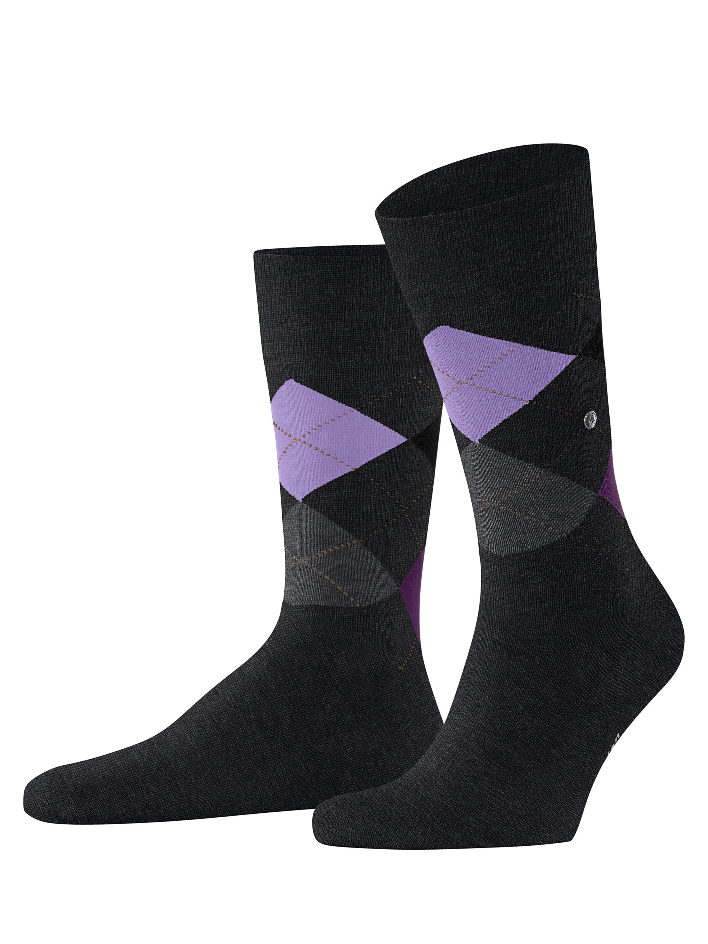 BURLINGTON Socks 'King' in Black: front