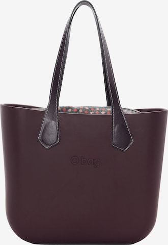 O bag Shopper in Rot: Vorderseite