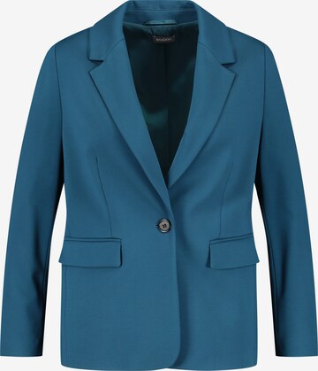 SAMOON Blazer in Blue: front