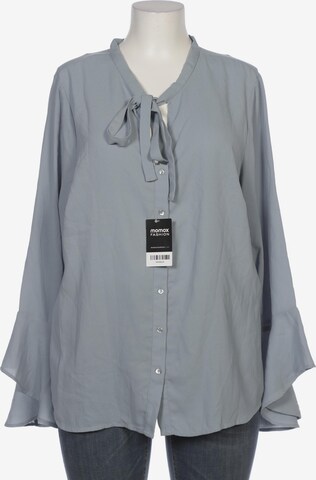 Junarose Blouse & Tunic in 4XL in Blue: front