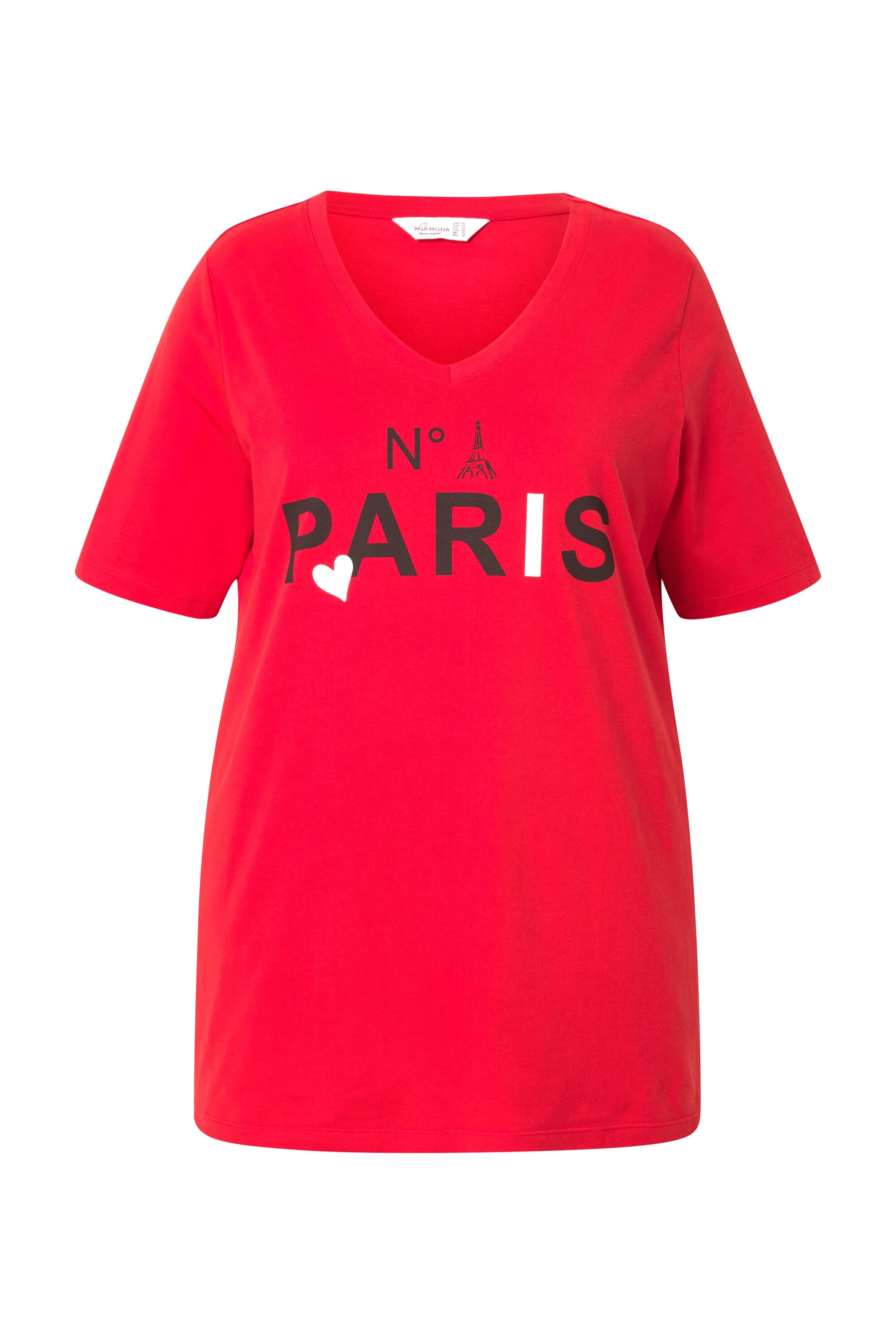 MIAMODA Shirt in Rood: voorkant