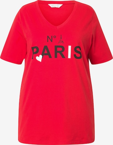 MIAMODA Shirt in Red: front