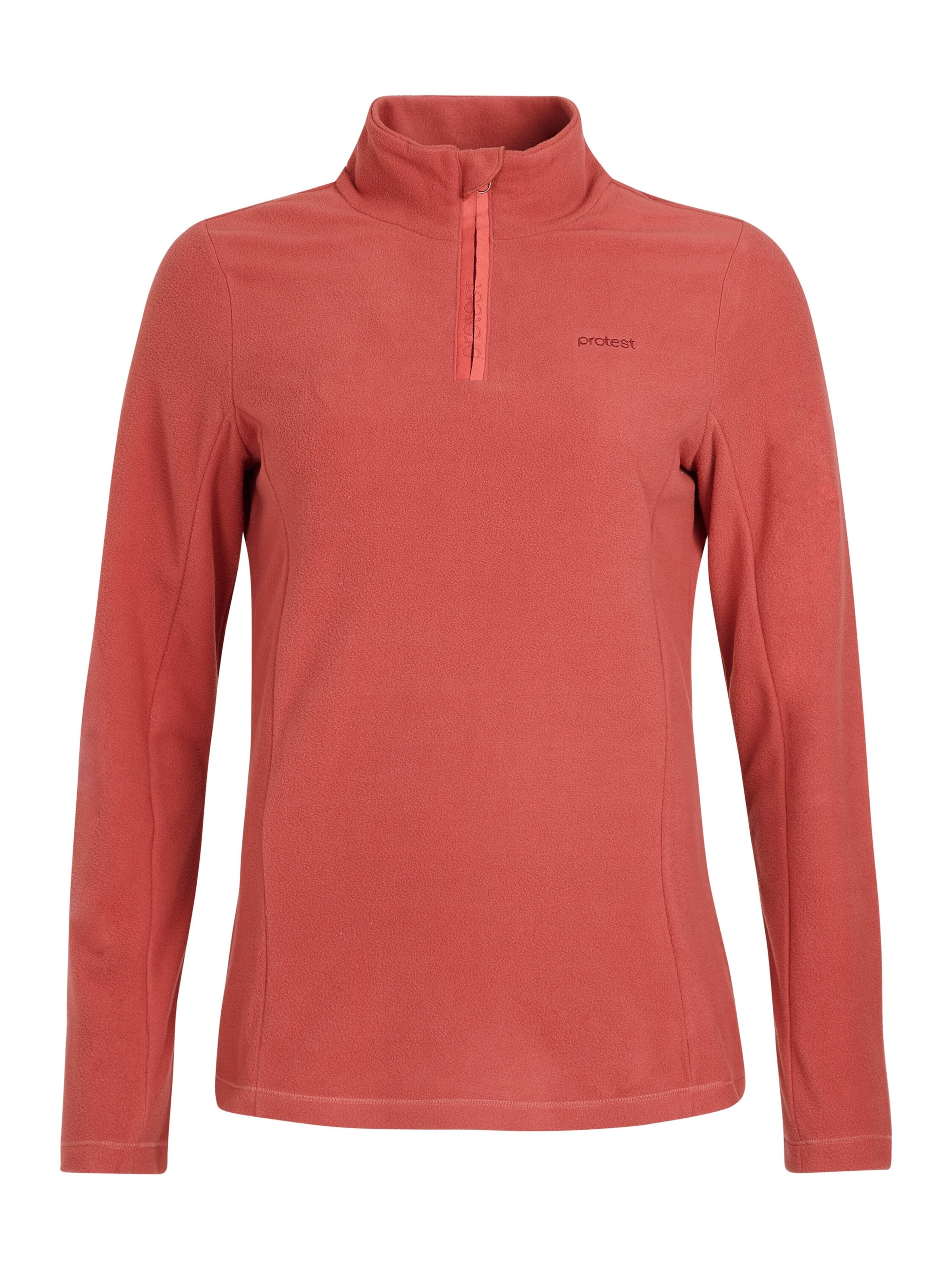 PROTEST Athletic Sweatshirt 'MUTEZ' in Red: front