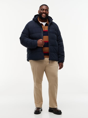 Tommy Hilfiger Big & Tall Between-season jacket in Blue