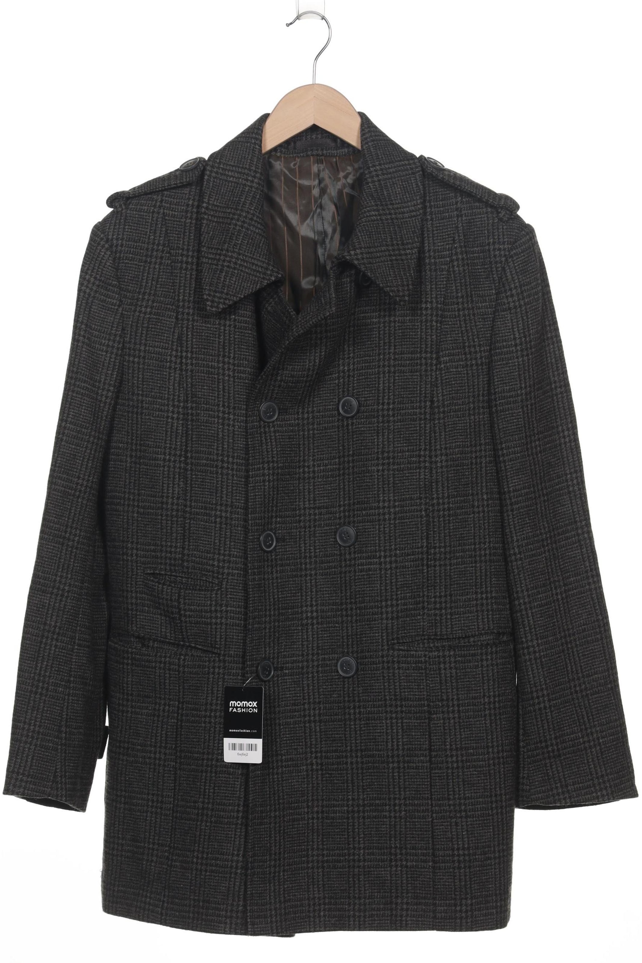 Rodier Mantel L-XL in Schwarz: Vorderseite