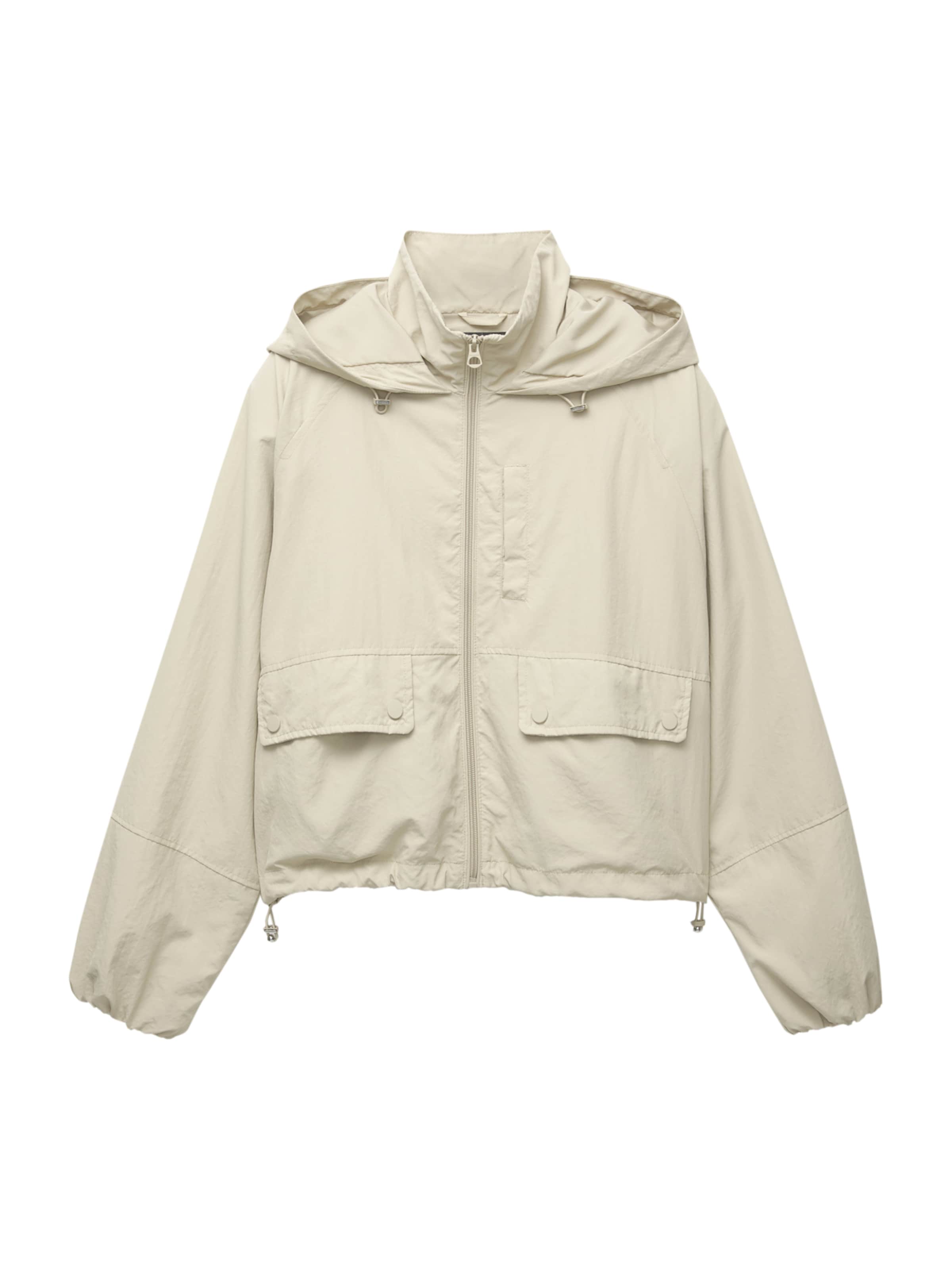 Pull&Bear Átmeneti dzseki - zöld: elől