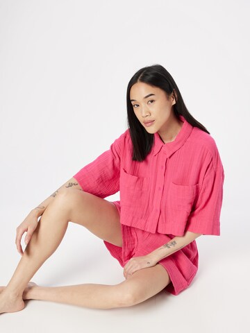 Chemisier Nasty Gal en rose