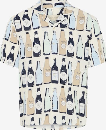 BLEND Comfort Fit Paita 'BHANVAR' värissä beige: etupuoli