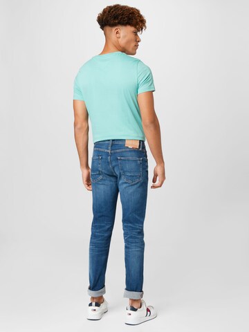TOMMY HILFIGER Slimfit Jeans i blå