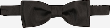 BOSS Black Bow Tie in Black: front