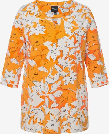 Ulla Popken Shirt in Oranje: voorkant