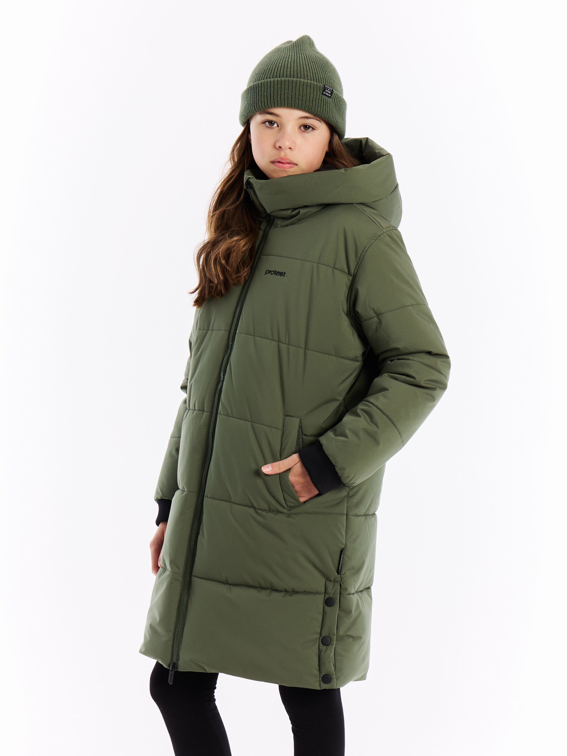 PROTEST Winterjacke 'PRTMio JR'‌‌ in Grün