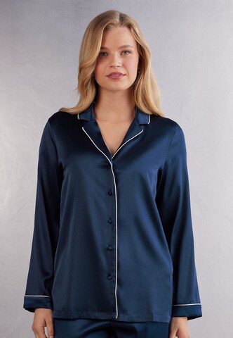 INTIMISSIMI Pajama Shirt in Blue: front