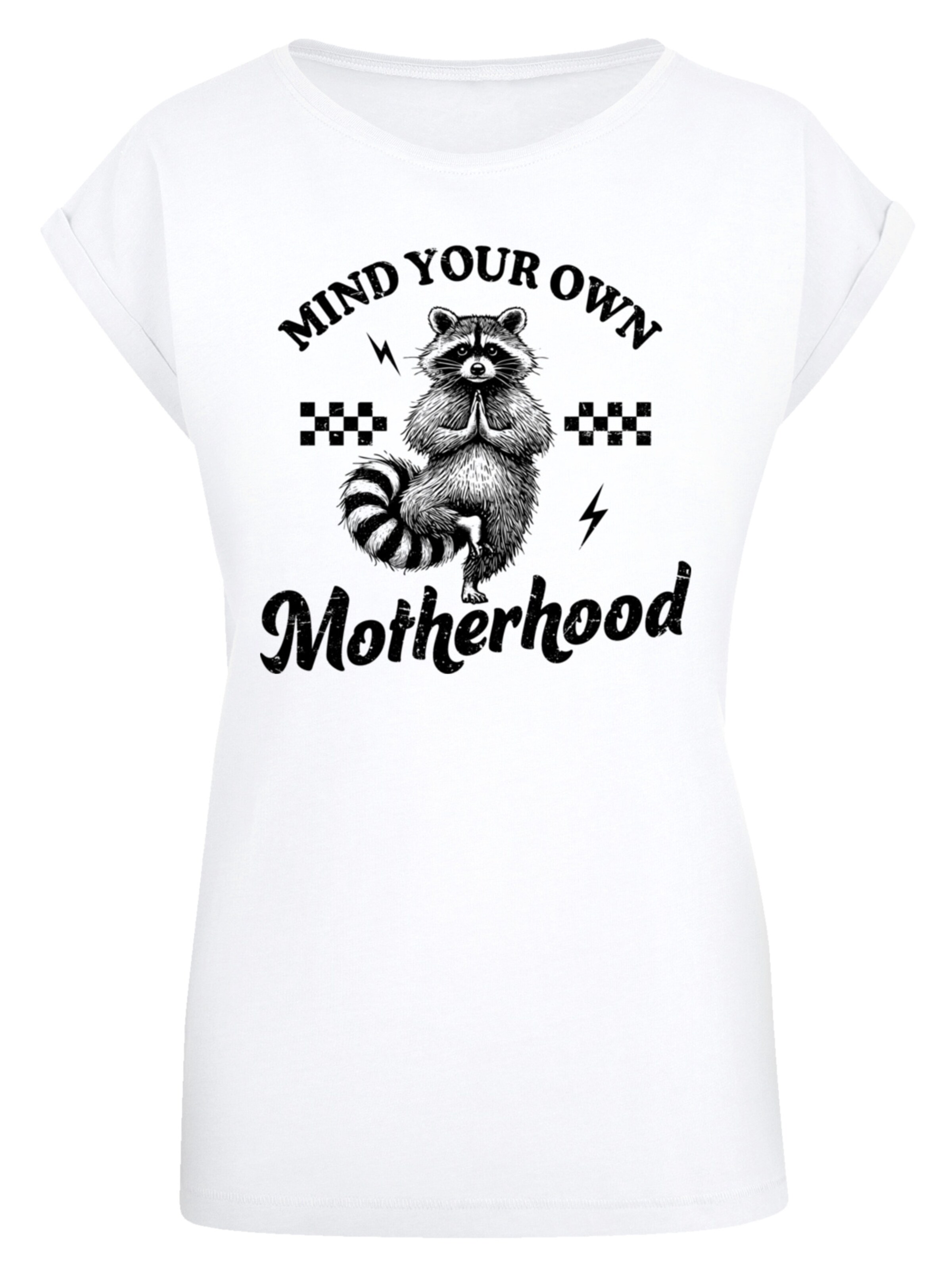 F4NT4STIC Shirt in Wit: voorkant