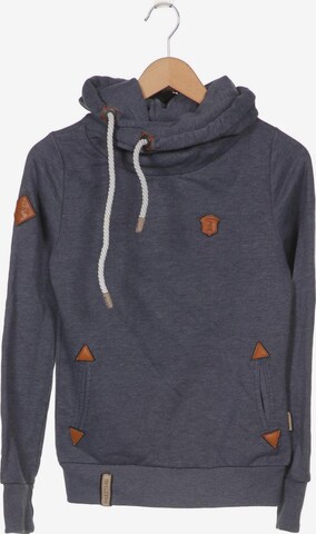 naketano Sweatshirt & Zip-Up Hoodie in XS in Grey: front