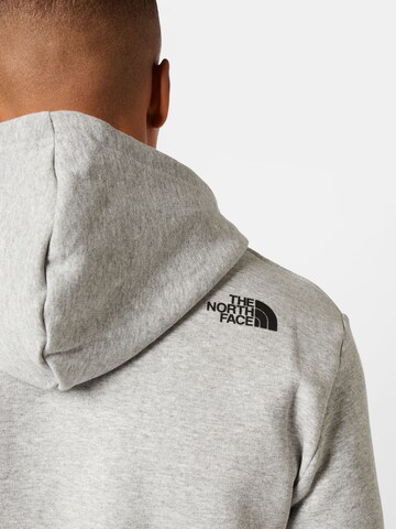 Felpa ' Fine ' di THE NORTH FACE in grigio