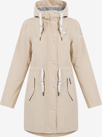 Schmuddelwedda Performance Jacket 'Bridgepot' in Beige: front