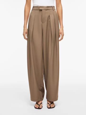 VILA Vat Bandplooibroek 'VIHelen' in Bruin: voorkant