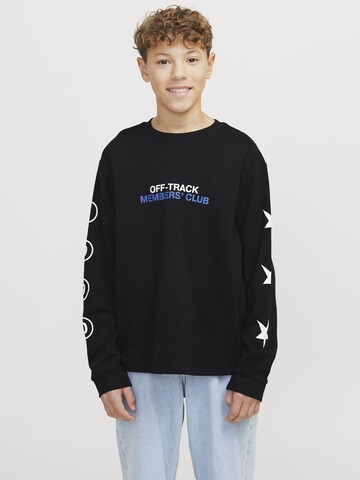 T-Shirt Jack & Jones Junior en noir : devant