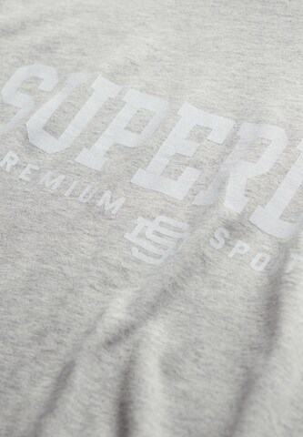 Superdry T-Shirt 'Core Sports' in Grau