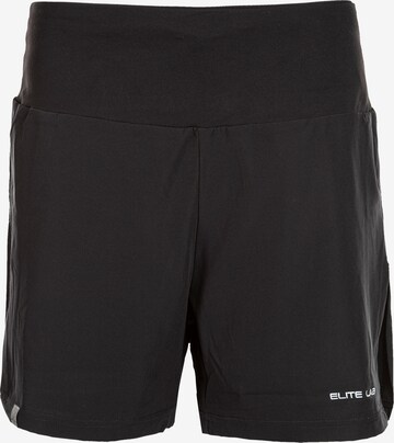 ELITE LAB Skinny Pants 'Run X1' in Black: front