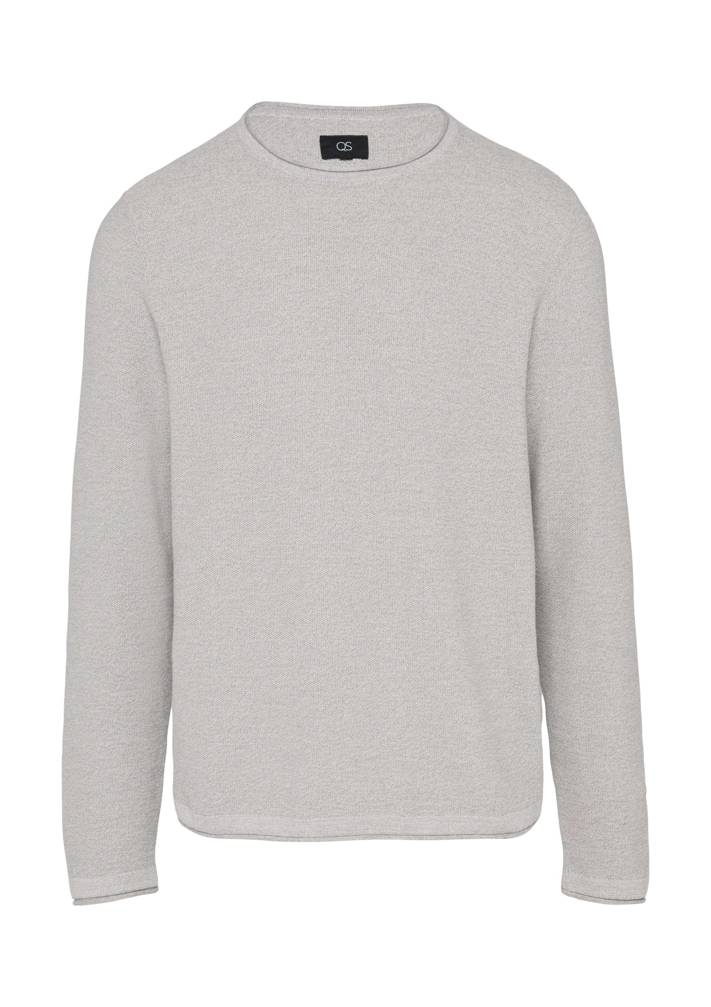 QS Trui in Grijs: voorkant