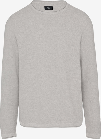 QS Trui in Grijs: voorkant