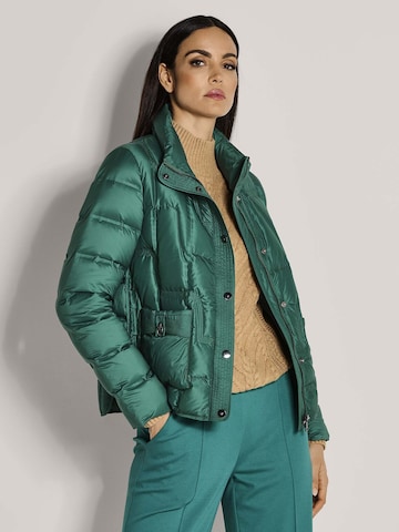 Veste mi-saison MADELEINE en vert : devant
