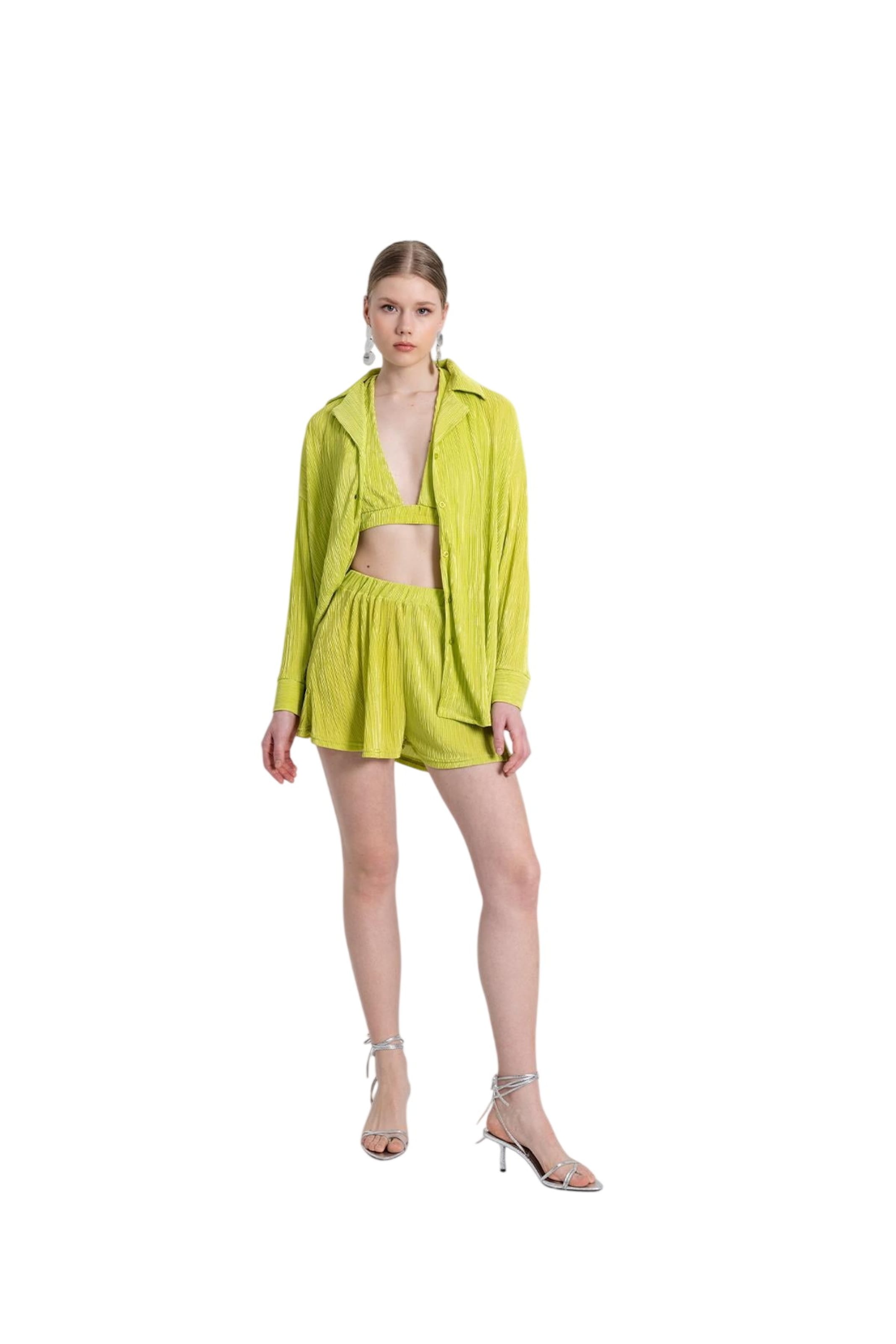 HOLLY LOLLY Regular Pants in Green