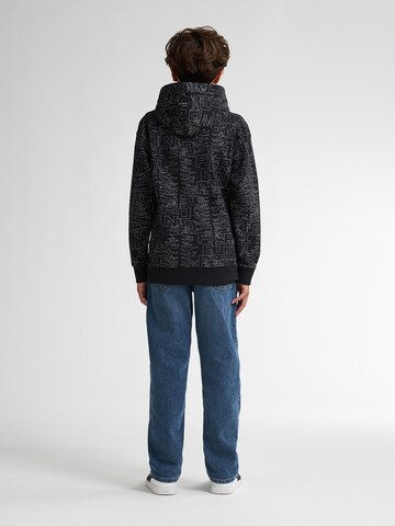 Petrol Industries Sweatshirt 'Blue Ridge' in Schwarz