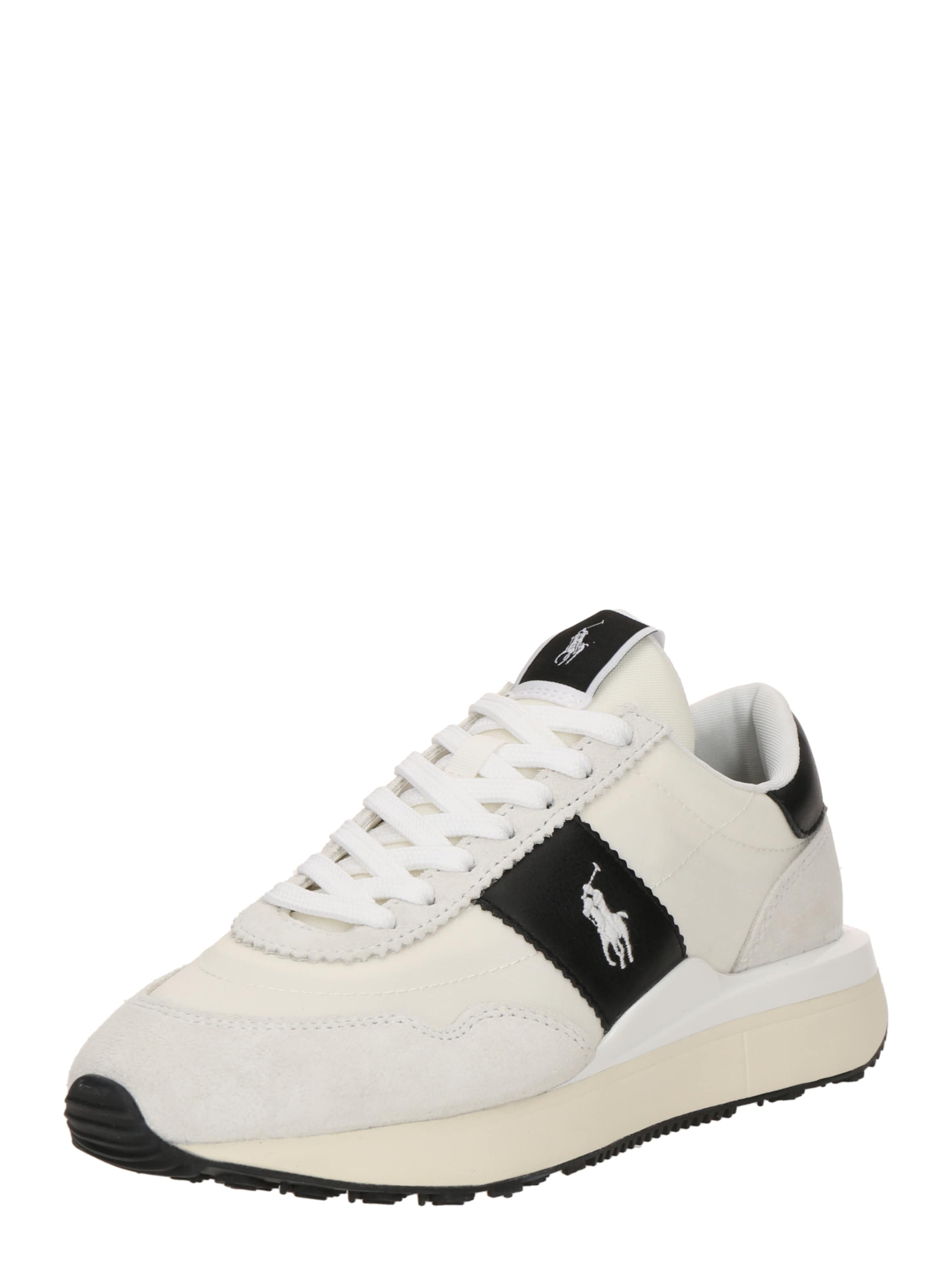 Polo Ralph Lauren Σνίκερ χαμηλό σε λευκό: μπροστά