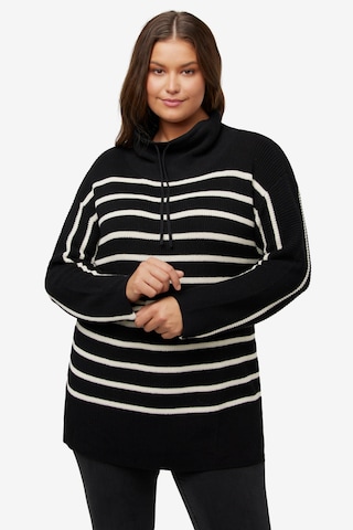 Ulla Popken Sweater in Black: front