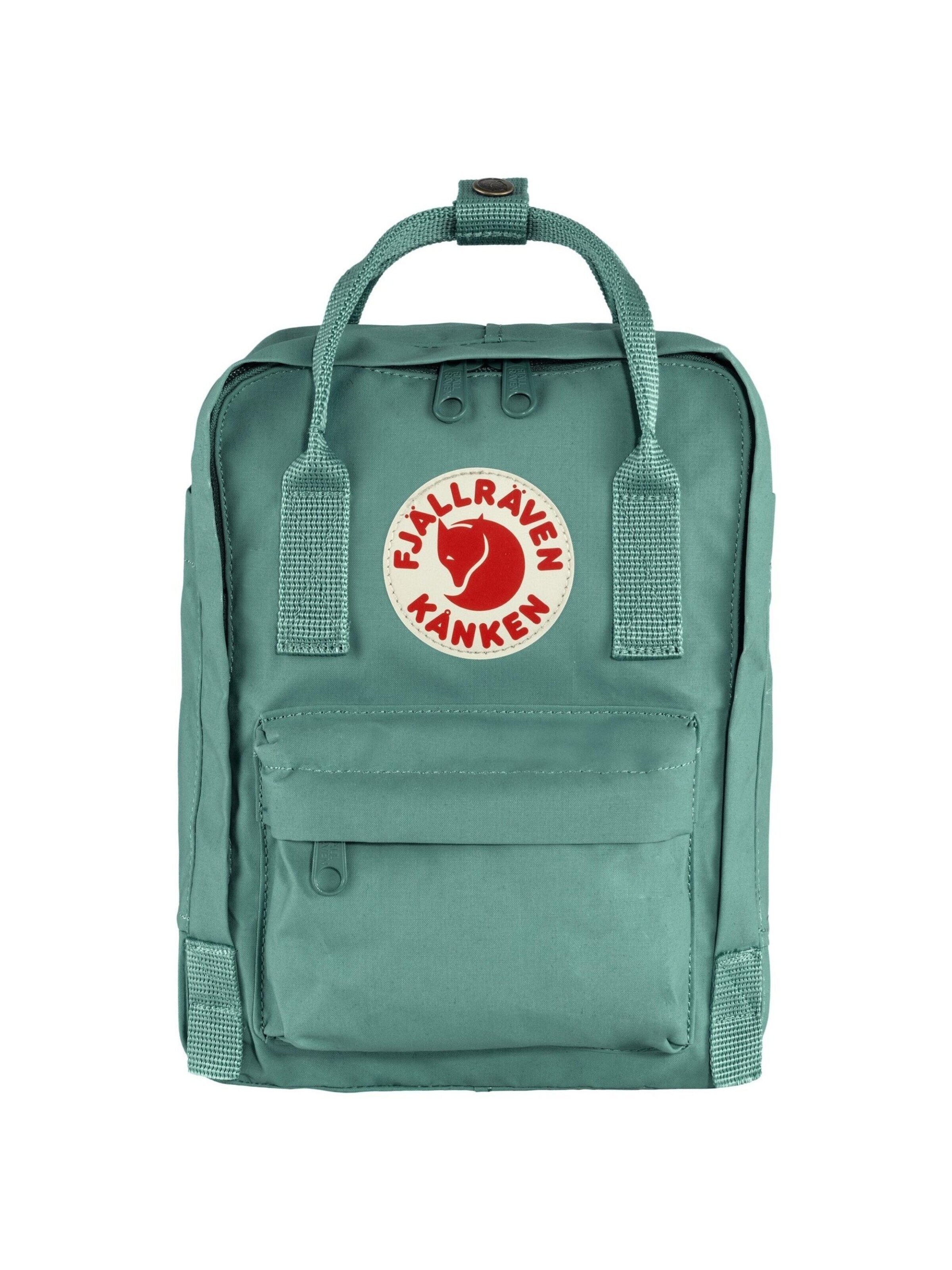 FJALLRAVEN Rucksack 'Kånken Mini' in Grün: Vorderseite