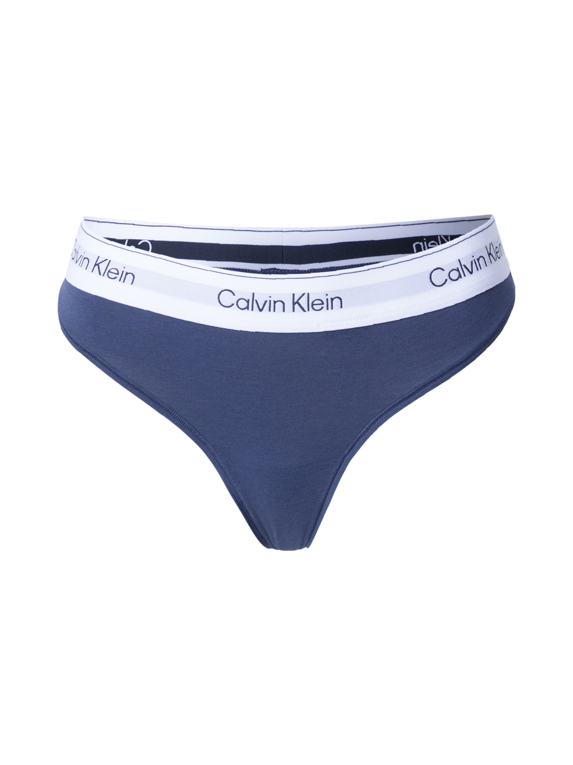 String Calvin Klein Underwear en bleu : devant