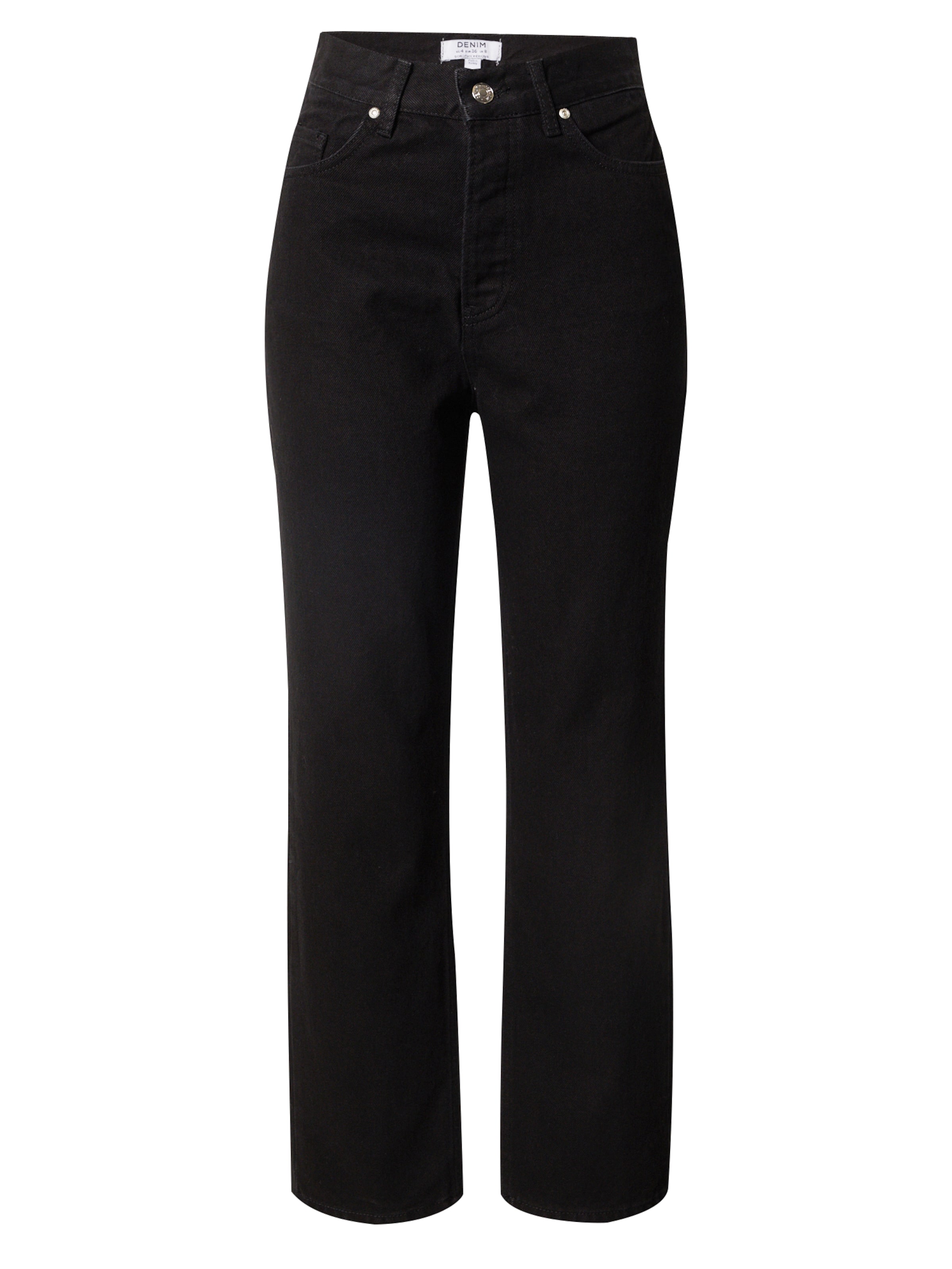 Dorothy Perkins Τζιν 'Hattie' σε μαύρο: μπροστά