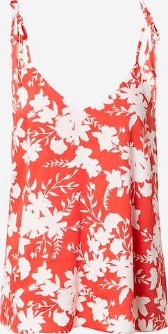 River Island Top in Red: front