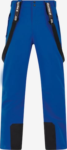 PROTEST Workout Pants 'PRTChester' in Blue: front