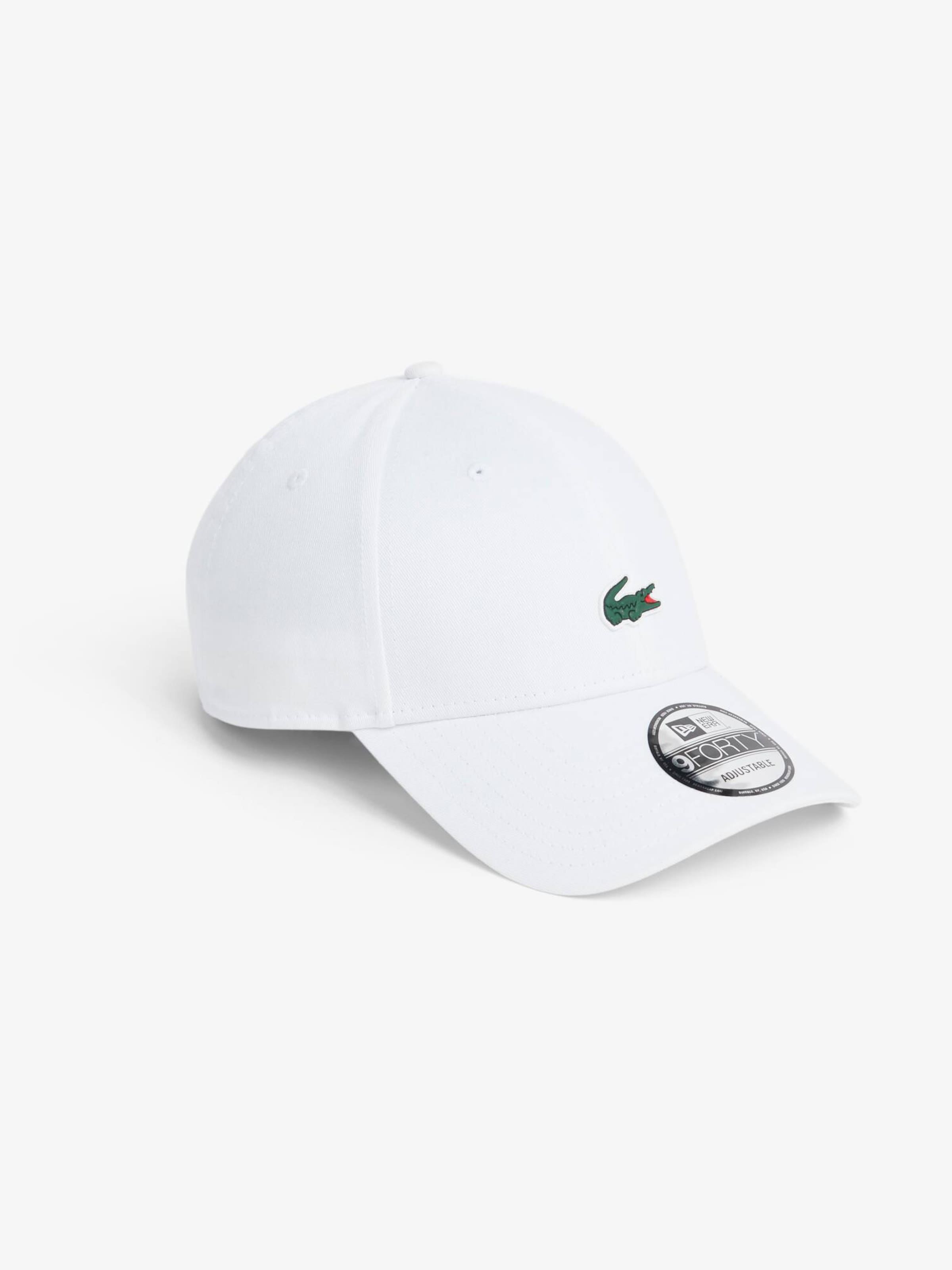 LACOSTE Cap in Weiß