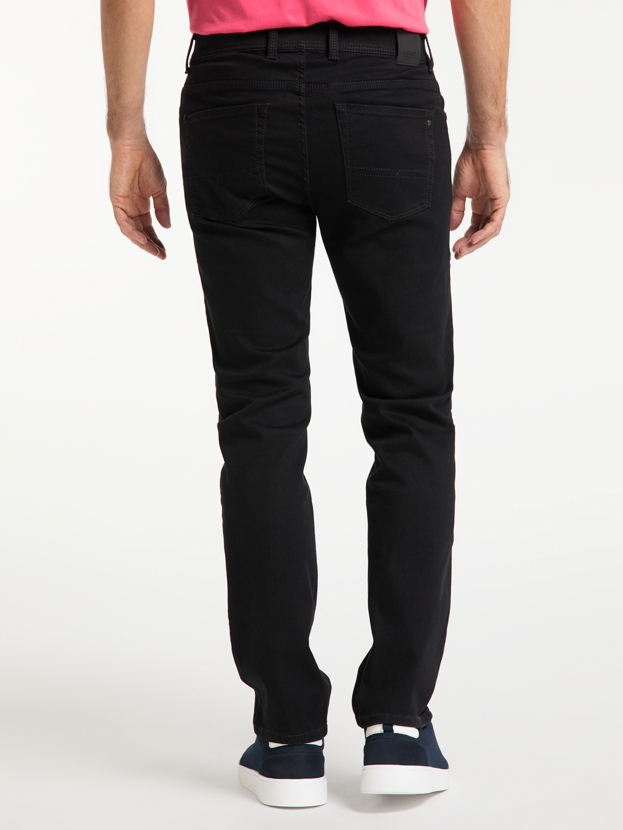 Männer Große Größen PIONEER Jeans 'THOMAS' in Schwarz - ST41156
