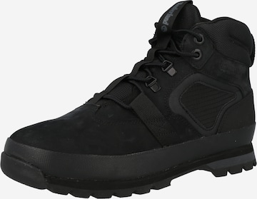 TIMBERLAND Lace-Up Boots 'Euro Hiker' in Black: front