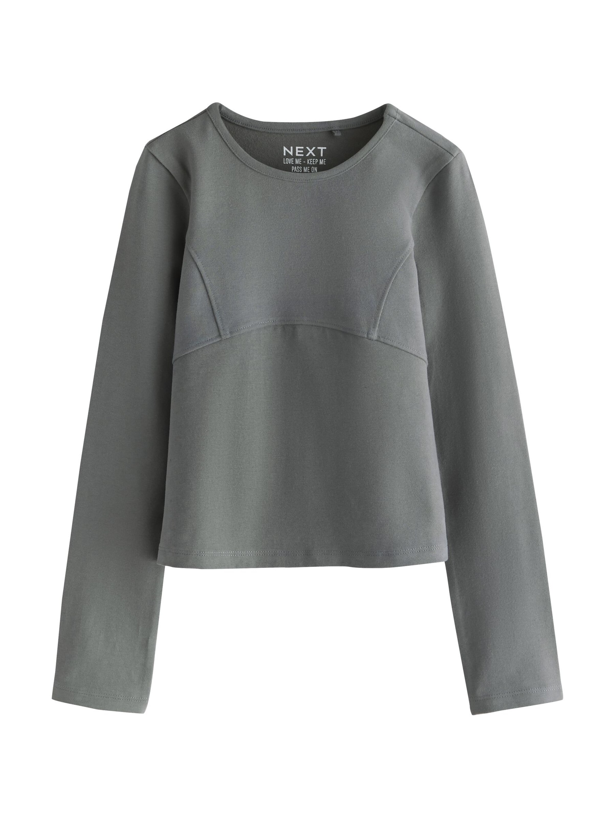 Next Shirt in Grey: front