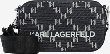 Karl Lagerfeld Taška přes rameno – šedá: přední strana