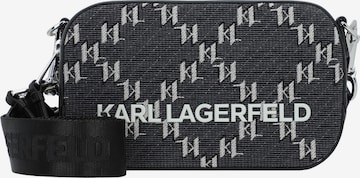 Karl Lagerfeld תיקי קרוס באפור: מלפנים
