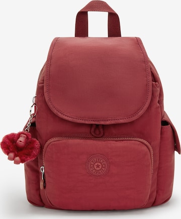 KIPLING Раница 'CITY PACK MINI' в червено: отпред