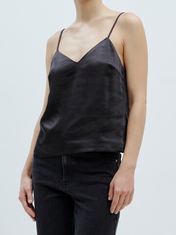 Camicia da donna 'Jade' di EDITED in nero: frontale