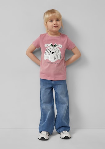 s.Oliver Shirt in Roze: voorkant